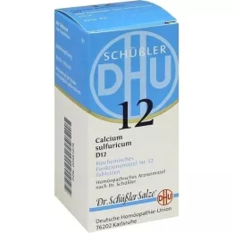 BIOCHEMIE DHU Calcium sulphuricum D 12 tabletti, 200 tk