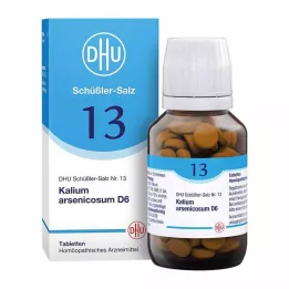BIOCHEMIE DHU 13 Kalium arsenicosum D 6 tabletti, 200 tk