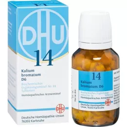 BIOCHEMIE DHU 14 Kalium bromatum D 6 tabletti, 200 tk