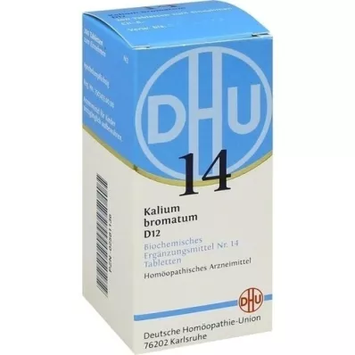BIOCHEMIE DHU 14 Kalium bromatum D 12 tabletti, 200 tk