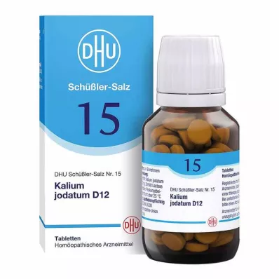 BIOCHEMIE DHU 15 Kalium jodatum D 12 tabletti, 200 tk BIOCHEMIE DHU 15 Kalium jodatum D 12 tabletti, 200 tk