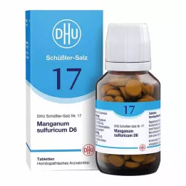 BIOCHEMIE DHU 17 Manganum sulphuricum D 6 tabletti, 200 tk