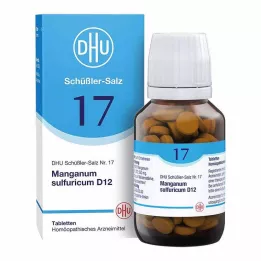 BIOCHEMIE DHU 17 Manganum sulphuricum D 12 tbl, 200 tk