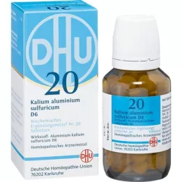 BIOCHEMIE DHU 20 kaaliumalumiinium.väävel.D 6 tabletti, 200 tk