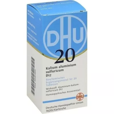 BIOCHEMIE DHU 20 kaaliumalumiinium.väävel.D 12 tabletti, 200 tk