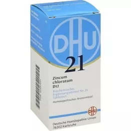 BIOCHEMIE DHU 21 Zincum chloratum D 12 tabletti, 200 tk