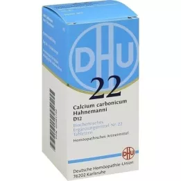 BIOCHEMIE DHU 22 Calcium carbonicum D 12 tabletti, 200 tk