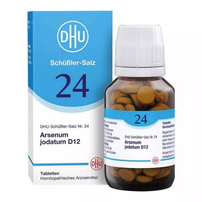 BIOCHEMIE DHU 24 Arsenum jodatum D 12 tabletti, 200 tk