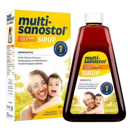 MULTI SANOSTOL Siirup ilma suhkrulisandita, 260 g