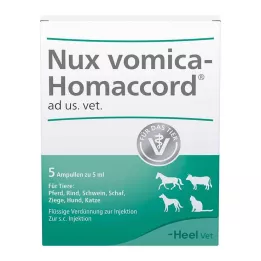 NUX VOMICA HOMACCORD ad us.vet.ampullid, 5 tk