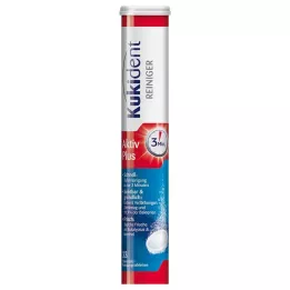 KUKIDENT Cleaner Express Active Plus Tabs, 33 tk