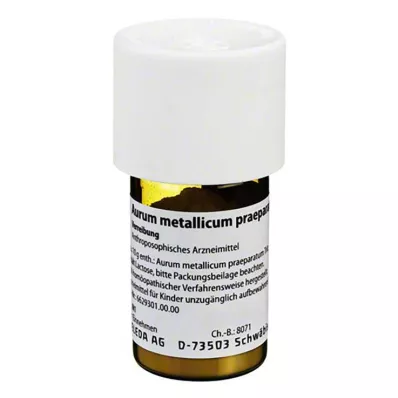 AURUM METALLICUM PRAEPARATUM D 30 Trituur, 20 g AURUM METALLICUM PRAEPARATUM D 30 Trituur, 20 g