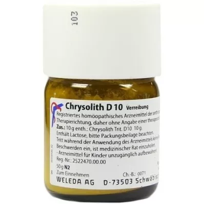CHRYSOLITH D 10 Trituur, 50 g