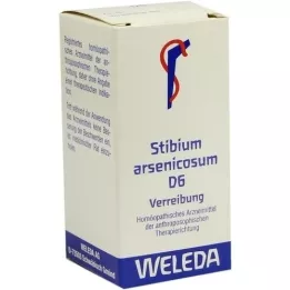 STIBIUM ARSENICOSUM D 6 Trituur, 20 g