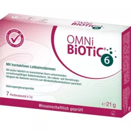 OMNI BiOTiC 6 kotikest, 7X3 g