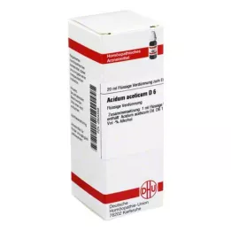 ACIDUM ACETICUM D 6 Lahjendus, 20 ml