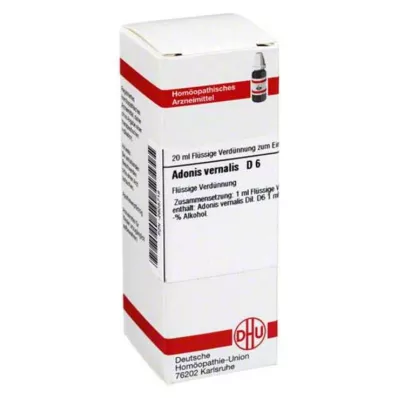 ADONIS VERNALIS D 6 Lahjendus, 20 ml ADONIS VERNALIS D 6 Lahjendus, 20 ml
