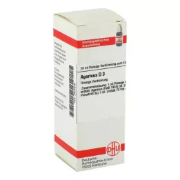 AGARICUS D 3 Lahjendus, 20 ml