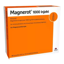 MAGNEROT 1000 süstlaampulli, 10X10 ml