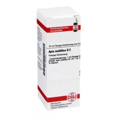APIS MELLIFICA D 2 Lahjendus, 20 ml