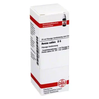 AVENA SATIVA D 6 Lahjendus, 20 ml
