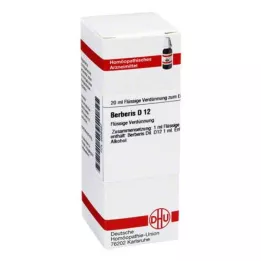 BERBERIS D 12 Lahjendus, 20 ml