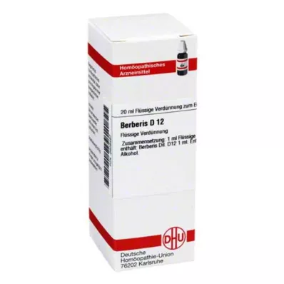 BERBERIS D 12 Lahjendus, 20 ml