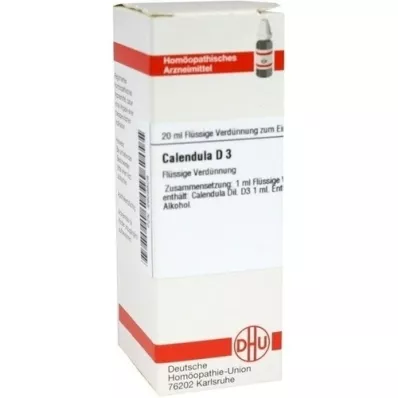 CALENDULA D 3 Lahjendus, 20 ml