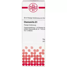 CHAMOMILLA D 1 Lahjendus, 20 ml