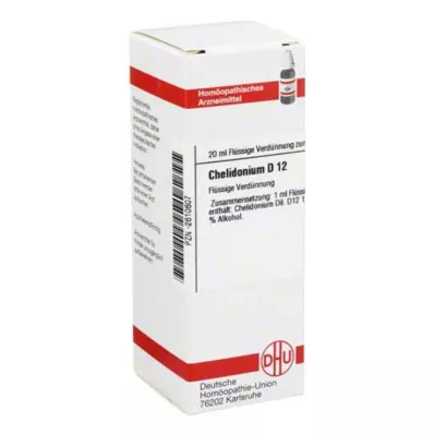 CHELIDONIUM D 12 Lahjendus, 20 ml