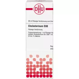 CHOLESTERINUM D 30 Lahjendus, 20 ml