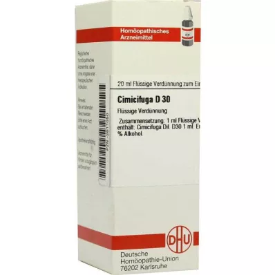 CIMICIFUGA D 30 Lahjendus, 20 ml