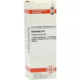 CLEMATIS D 6 Lahjendus, 20 ml