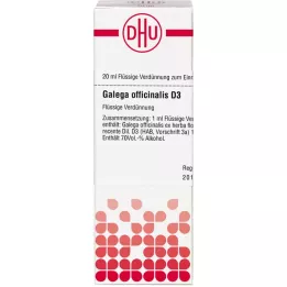 GALEGA officinalis D 3 lahjendus, 20 ml