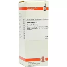 HAMAMELIS D 1 lahjendus, 50 ml