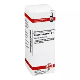 KALIUM CHLORATUM D 6 Lahjendus, 20 ml