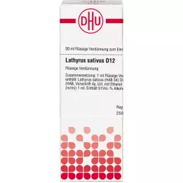 LATHYRUS SATIVUS D 12 Lahjendus, 20 ml