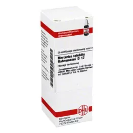 MERCURIUS SOLUBILIS Hahnemanni D 12 lahjendus, 20 ml