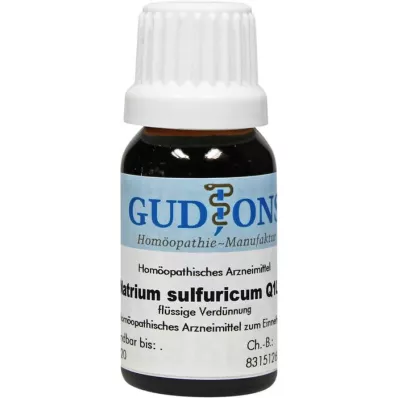 NATRIUM SULFURICUM Q 10 lahus, 15 ml