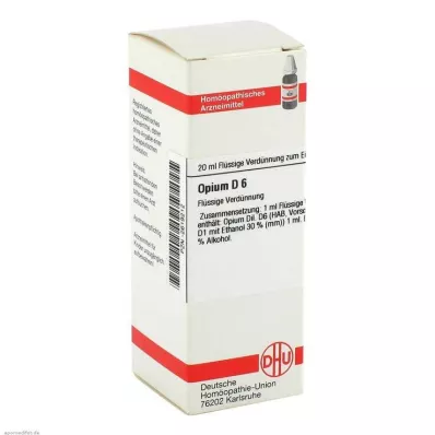 OPIUM D 6 Lahjendus, 20 ml