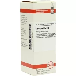 SARSAPARILLA D 2 Lahjendus, 20 ml