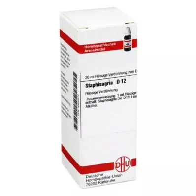 STAPHISAGRIA D 12 Lahjendus, 20 ml