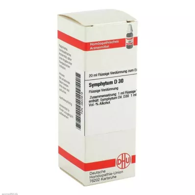 SYMPHYTUM D 30 lahjendus, 20 ml
