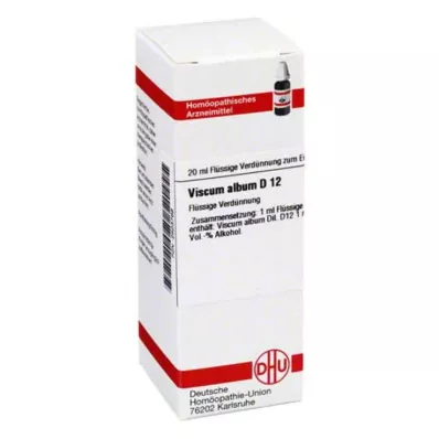 VISCUM ALBUM D 12 Lahjendus, 20 ml