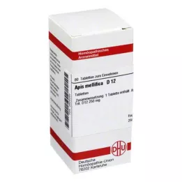 APIS MELLIFICA D 12 tabletti, 80 tk