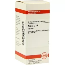ARNICA D 10 tabletti, 80 tk