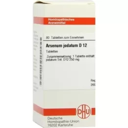 ARSENUM JODATUM D 12 tabletti, 80 tk