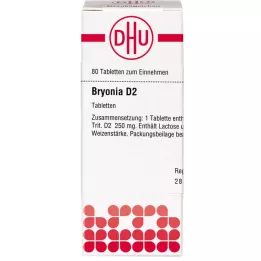 BRYONIA D 2 tabletti, 80 tk