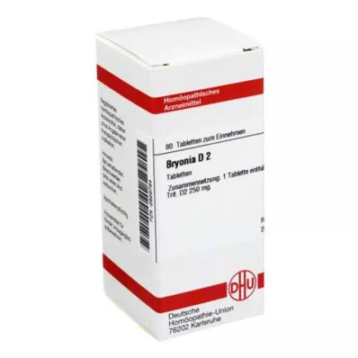 BRYONIA D 2 tabletti, 80 tk