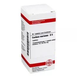 CARDUUS MARIANUS D 6 tabletti, 80 tk